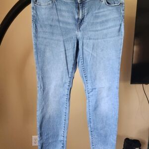 Amazon Blue Skinny Jeans with Soft Denim